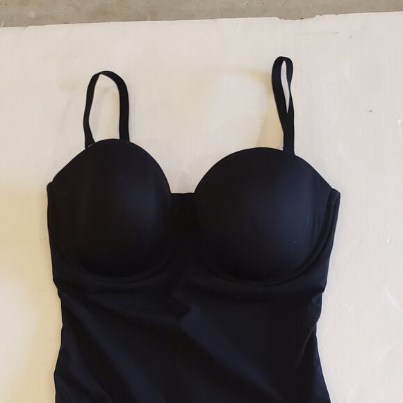 Wacoal Red Carpet Strapless Shaping Body Briefer in Black - Picture 6 of 13